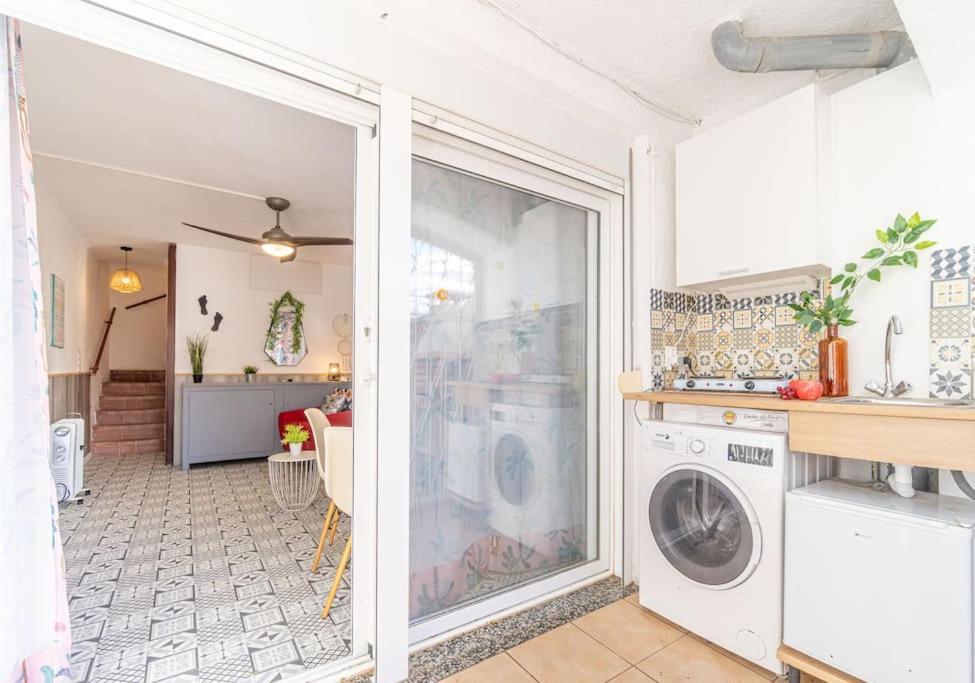 A16-Casa Con Barbacoa En La Playa Villa Empuriabrava Exteriör bild